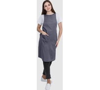 Фартук ГК Спецобъединение ЕВРО, серый (104-116, 170-188), шт, Фар 880/104/170