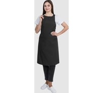 Фартук ГК Спецобъединение ЕВРО, черный (120-128, 170-188), шт, Фар 852/120/170