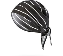 Косынка СОЮЗСПЕЦОДЕЖДА КЛИНПЛЕКС (CLINPLEX) черная/белая полоска 2000873827559