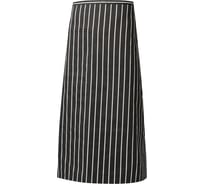 Удлиненный фартук СОЮЗСПЕЦОДЕЖДА HORECA, черный/белая полоска, б/р 2000000059235