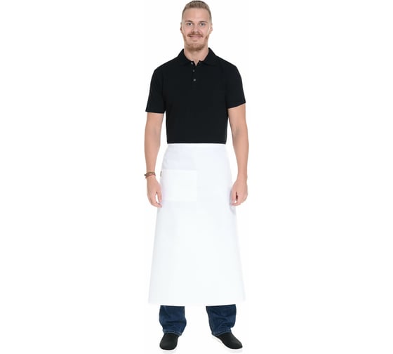 Удлиненный фартук СОЮЗСПЕЦОДЕЖДА HORECA, белый, б/р 2000000056098