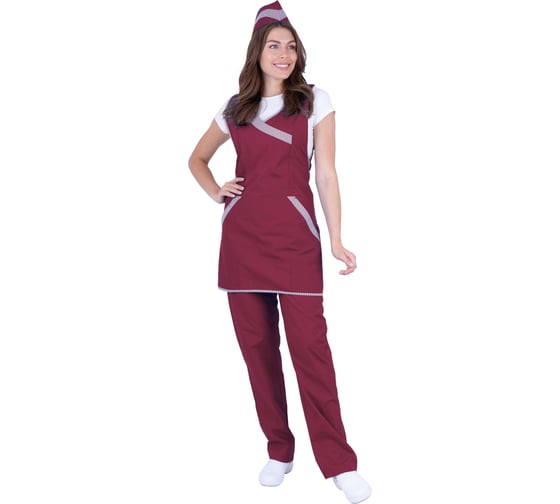 Униформа ГК Спецобъединение ВИКТОРИЯ, бордо (136-140, 170-176), компл, Кос 812/136/170 1