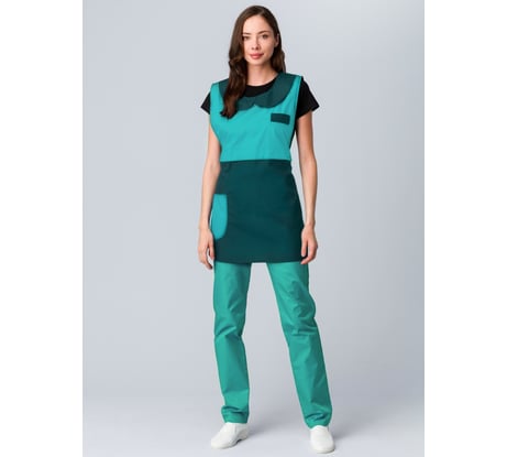 Фартук-сарафан Факел Монро, морская волна/бирюзовый 87474722