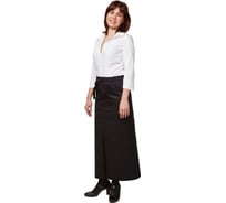 Длинный фартук официанта ООО Комус черный 661401