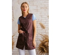 Блуза-сарафан ДОКТОР СТИЛЬ Локон шоколад ЛУ 1127.14/112/XXL/3XL