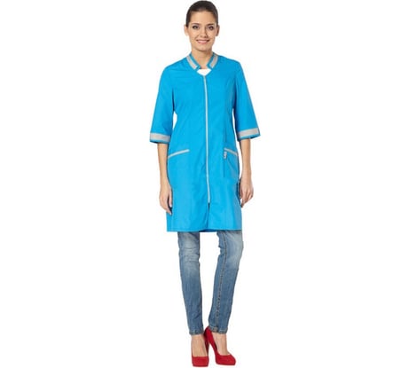 Женский халат Авангард. Профессиональная экипировка Лазурит р-р 88-92, рост 158-164 81502