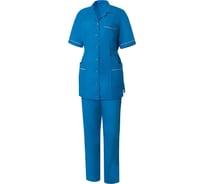 Женский костюм СОЮЗСПЕЦОДЕЖДА Вита, бирюза/принт лапка, р.44-46/158-164 2000000185811