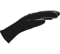 Перчатки защитные из полиэстера с полиуретаном MTE Black PU, черные, р.10 2899402410