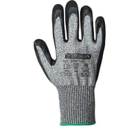 Перчатки TESA twins t-109, нитрил, покрытие ладонной части, манжета, серый/черный, размер 11, пара 4687203829179