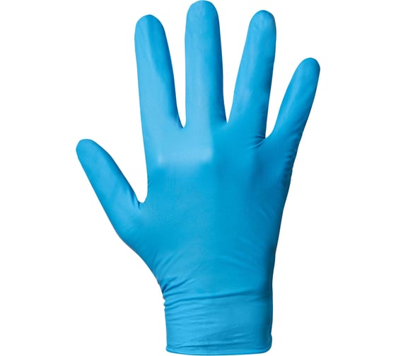 Перчатки TESA nitrochem nc-104, однократного применения из нитрила, размер 9, 50 пар 4687203829612 1