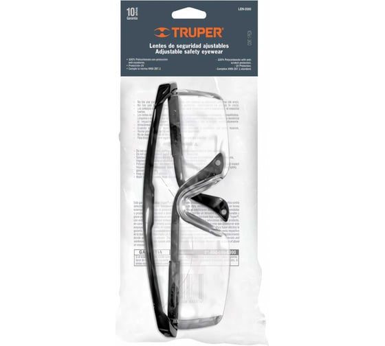 Защитные очки Truper LEN-2000 14284