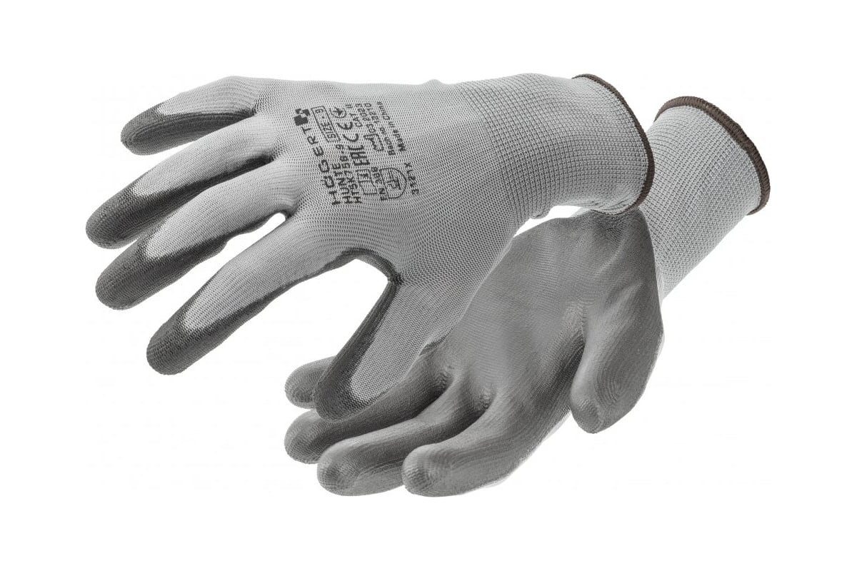 Рабочие перчатки с полиуретановым покрытием HOEGERT TECHNIK Hunte ...