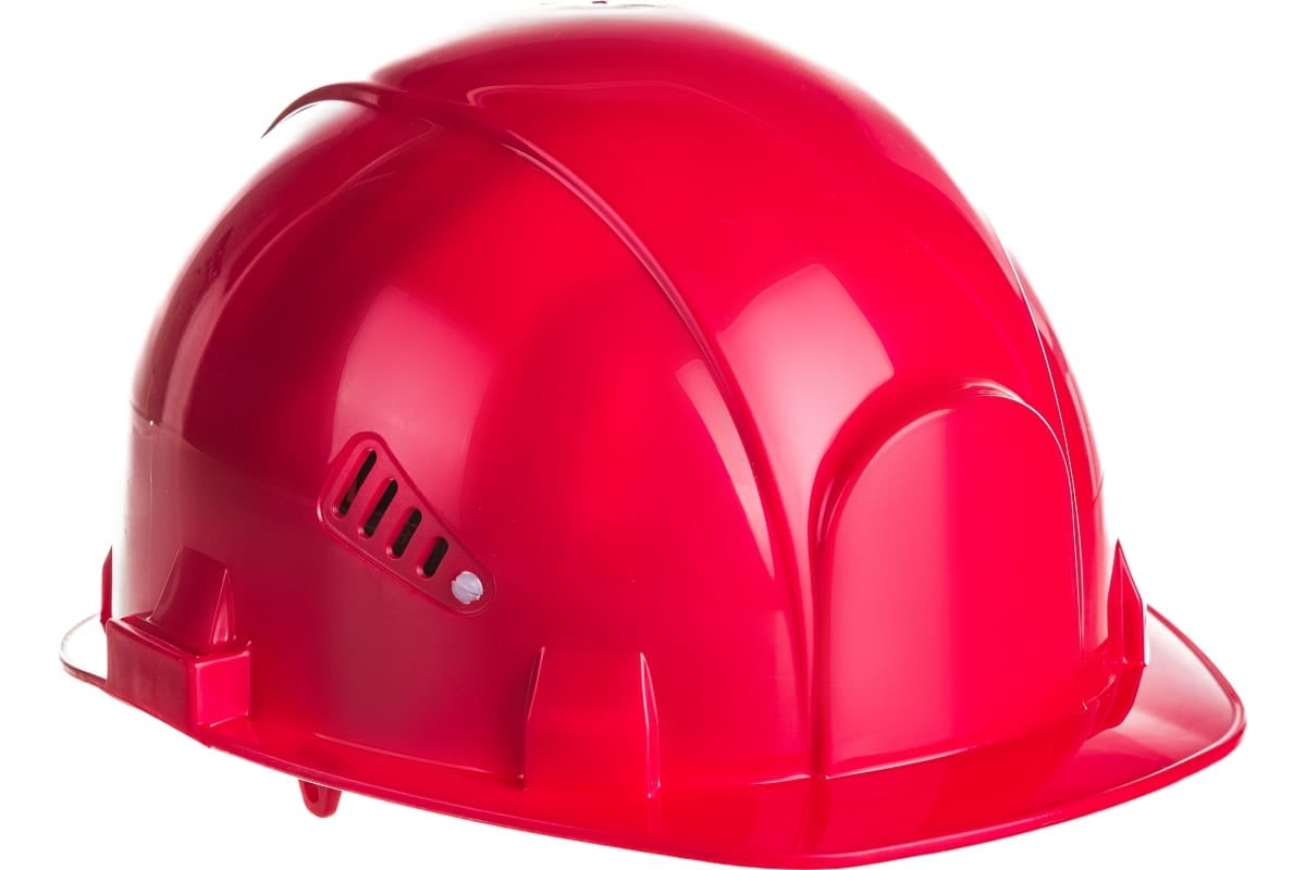 Каска с храповым механизмом Pegas pneumatic красная 130545 - выгодная ...