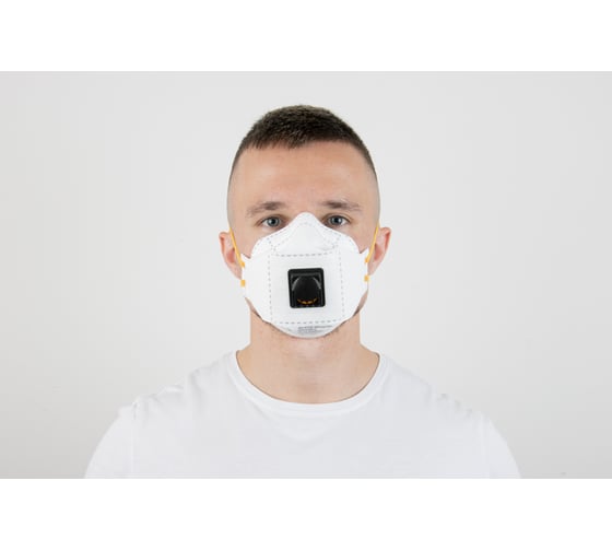 Респиратор с клапаном, трехпанельный, класс защиты FFP3 NR D Jeta Safety в инд. упак JM-9332