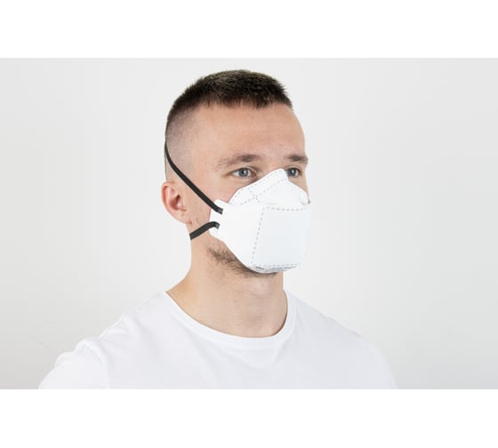 Респиратор без клапана, трехпанельный Jeta Safety, класс защиты ffp2 nr d в инд. упак JM-9320