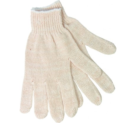 Перчатки Без бренда х/б, з-х нитка, 3 пары в упаковке 67711