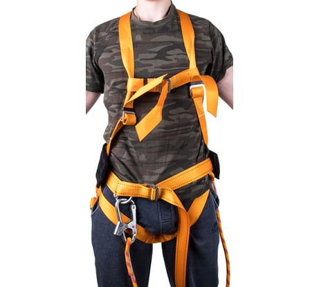 Удерживающая система с наплечными и набедренными лямками и стропом из каната Gigant УС 2 ВЖ (Россия)