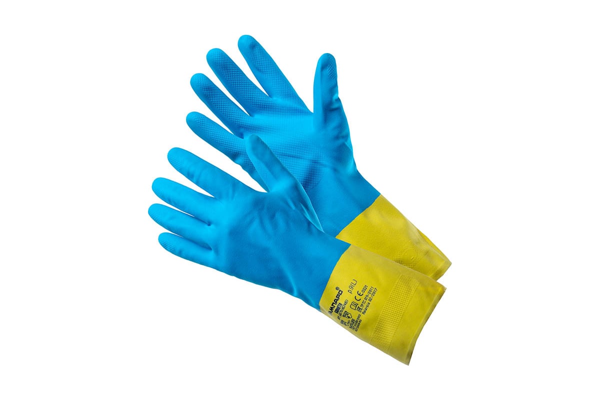 Неопреновые комбинированные перчатки Ампаро Комета 6870 457415 .