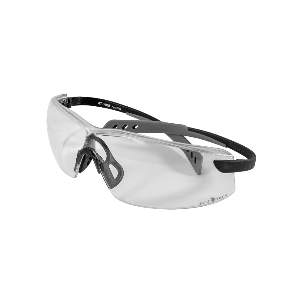 Открытые очки Ампаро Атташе прозрачные линзы с AF-AS покрытием, экстра ...