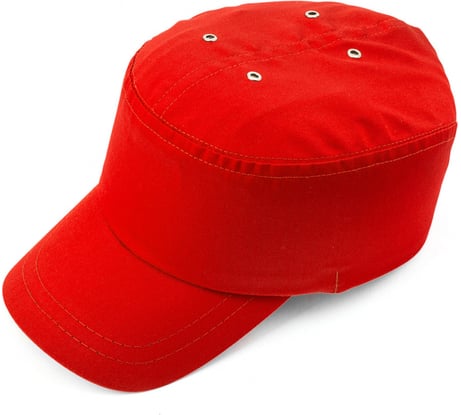 Защитная каскетка Ампаро Престиж красная 126906