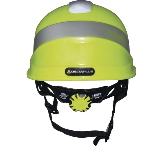 Защитная каска из ABS Delta Plus BASEBALL DIAMOND V UP лимонного цвета DIAM5UPJAFL