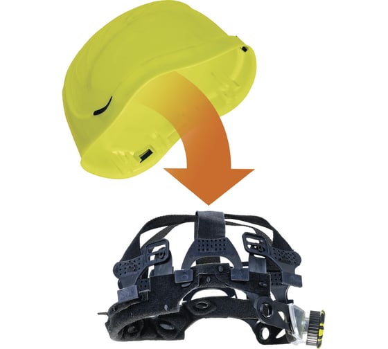 Защитная каска из ABS Delta Plus BASEBALL DIAMOND V UP красного цвета DIAM5UPROFL