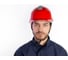 Защитная каска из ABS Delta Plus BASEBALL DIAMOND V UP красного цвета DIAM5UPROFL 2