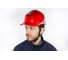 Защитная каска из ABS Delta Plus BASEBALL DIAMOND V UP красного цвета DIAM5UPROFL 3