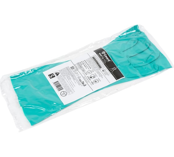 Перчатки из нитрила Gward RNF15 (STF15-STR) зеленые, р. S 12 пар STF15-STR/S