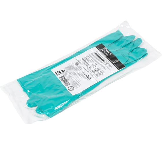 Перчатки из нитрила Gward RNF15 (STF15-STR) зеленые, р. M 12 пар STF15-STR/M