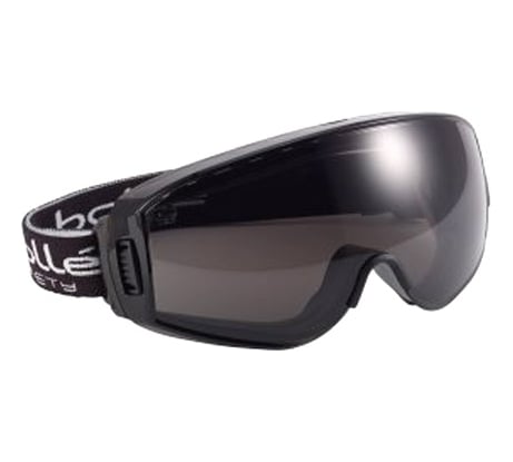Закрытые вентилируемые очки Bolle PILOT NEW smoke PILOPSF