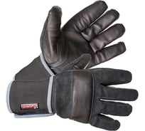 Антивибрационные кожаные перчатки Ампаро Вибростат 01 черные, размер 11 6201.11