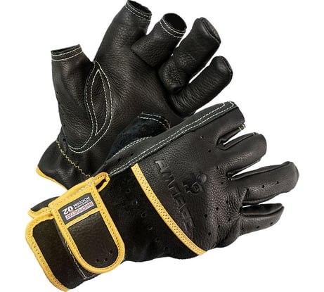 Антивибрационные усеченные комбинированные перчатки Ампаро Вибростат 02, размер 11 6202.11 6202-11