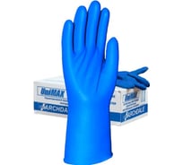 Перчатки ГК Спецобъединение UNI MAX, латекс упрочненный, без пудры L Пер 130/L