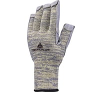 Трикотажные антипорезные перчатки с воловьей кожей Delta Plus VENICUT50, р. 10 VECUT5010