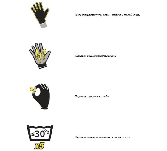 Полиамидные перчатки с полиуретановым покрытием Delta Plus VE702GR, р. 8 VE702GR08