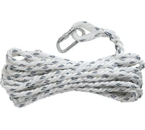 Анкерная линия с карабином AM002 Delta Plus 20 м AN317