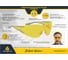 Защитные открытые очки с желтыми линзами Delta Plus EGON YELLOW EGONBCJA 2