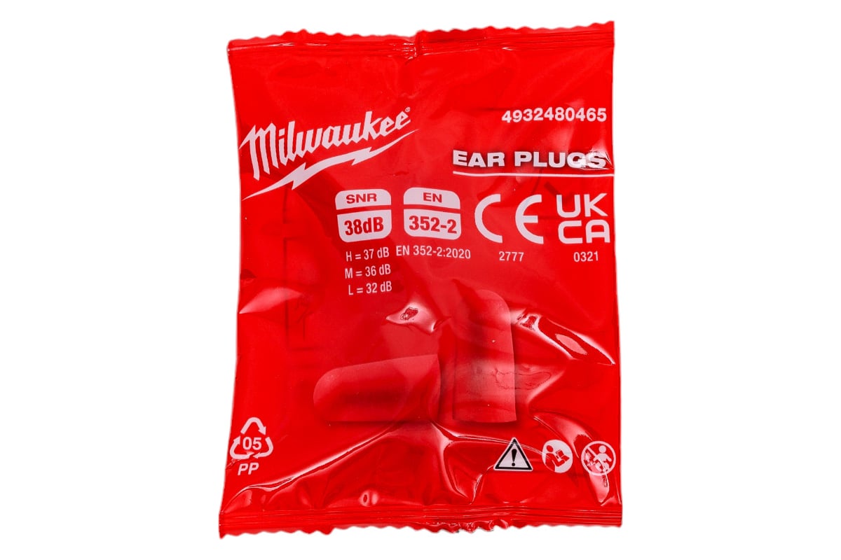 Противошумные вкладыши Milwaukee 200 шт 4932480465 - выгодная цена ...