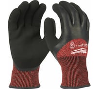Зимние перчатки с защитой от порезов Milwaukee, уровень 3, размер M/8 12 пар 4932471610