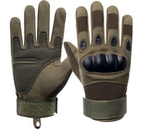 Тактические перчатки ООО Комус зеленые, р.M 1673525