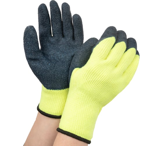 Нейлоновые перчатки с покрытием вспененным латексом Gigant размер 10 GGN-110 1