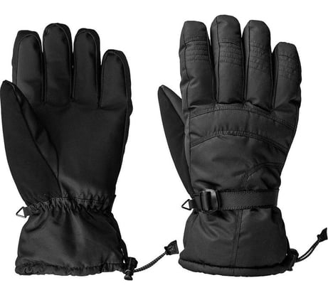 Перчатки тироль от пониженных температур ООО Комус тинсулейт, черные, р.11 1666481