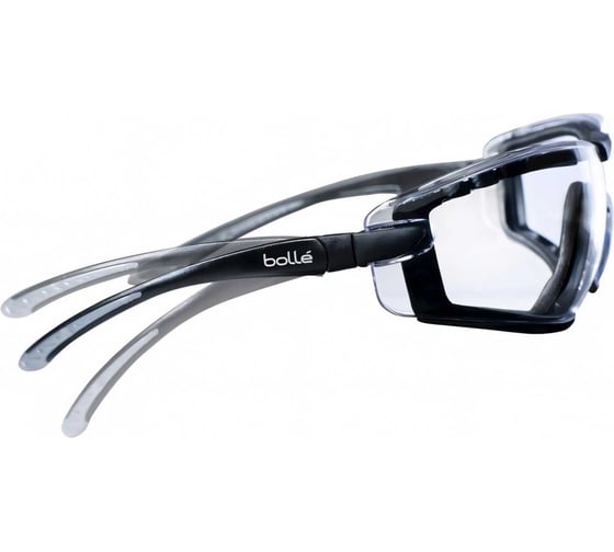 Открытые очки Bolle COBRA, clear дужки и обтюратор PLATINUM COBFTPSI