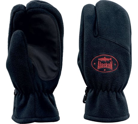 Перчатки-варежки Alaskan Colville 2F черные, размер M AWGC2FBM