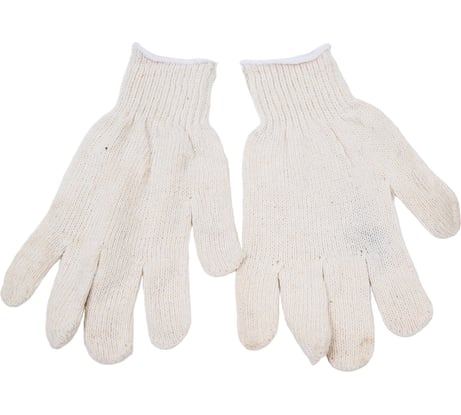 Перчатки Berhau люкс х/б без пвх, 7.5 класс, 6 ниток 5286