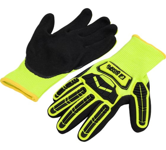 Противоударные антипорезные перчатки COVERGUARD EUROCUT IMPACT 100 желтые, 10 1CHIC60 5450564040304