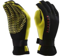 Неопреновые перчатки Alaskan черный/желтый р. XL ADGBYXL