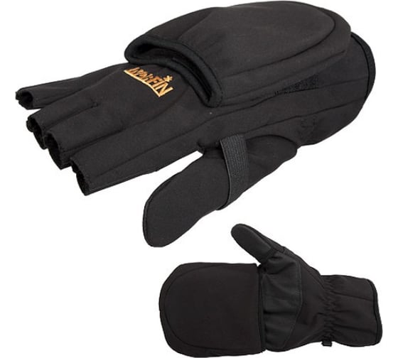 Перчатки-варежки NORFIN SOFTSHELL флис, р.L 703061-L 1