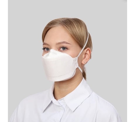 Одноразовая фильтрующая полумаска МИРА М3, FFP3, складная, трехпанельная, 5 шт. М3_3P